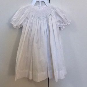 Petit Ami Hand Smocked Dress, Size3 Months